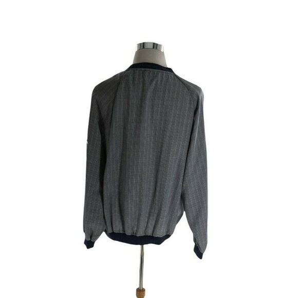 Slazenger Men's Golf Athletic Long Sleeve Midweight Elastic Trim Top Size Large - Picture 3 of 6